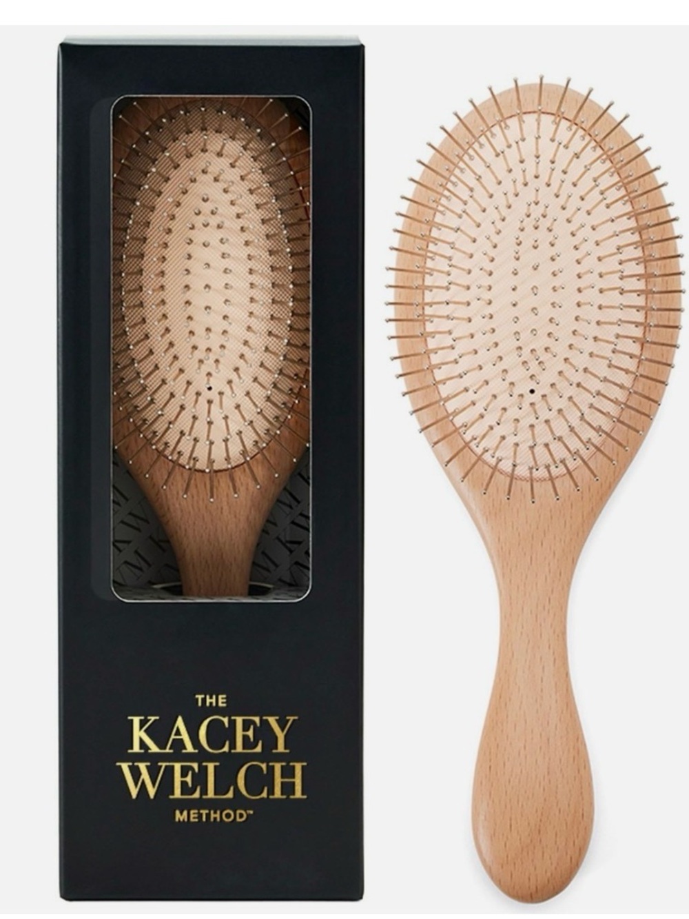 Hair Extension Detangling Brush | Wooden Professional Extension Brush